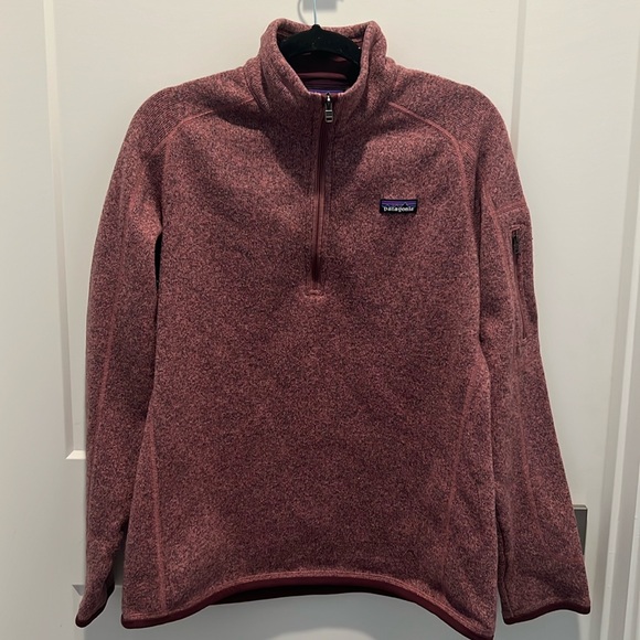 Patagonia Jackets & Blazers - Patagonia Women's Better Sweater® 1/4-Zip Fleece in Stormy Mauve